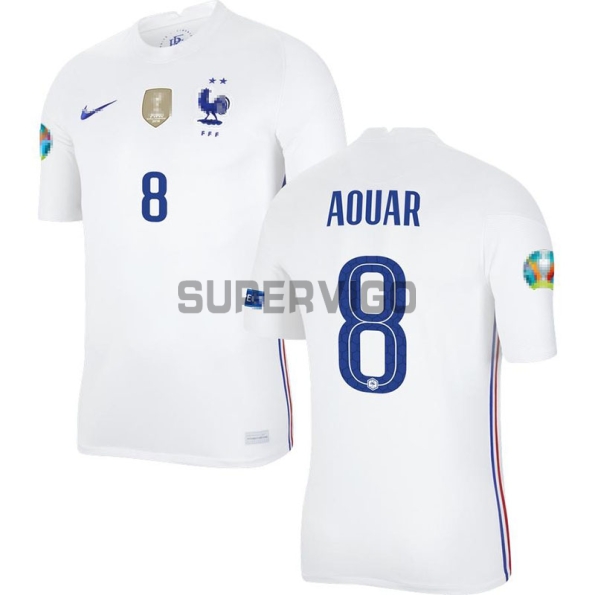 Maillot Houssem Aouar 8 France 2021 Extérieur