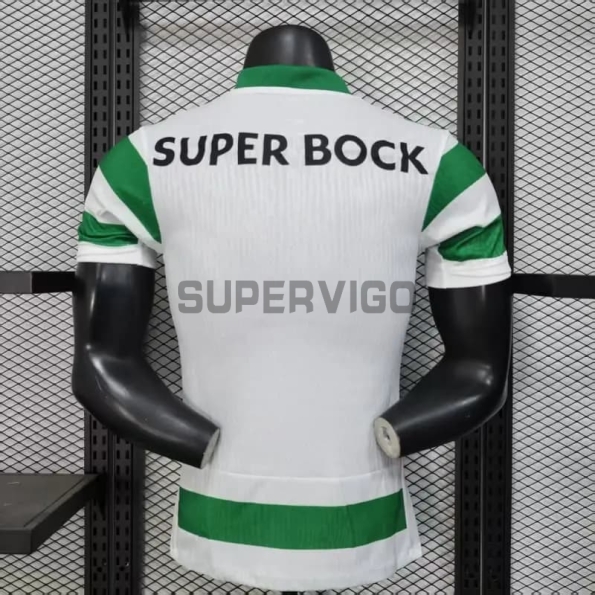 Camiseta Lisboa Primera Equipación 2025/2026 Verde/Blanco (EDICIÓN JUGADOR)