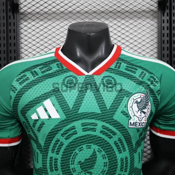 Camiseta México Primera Equipación 2026 Verde (EDICIÓN JUGADOR)
