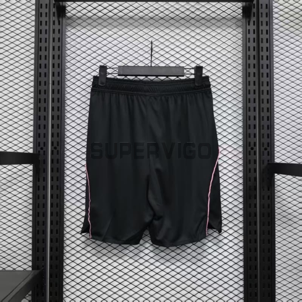 Pantalón Corto Juventus Primera Equipación 2025/2026 Negro (EDICIÓN JUGADOR)