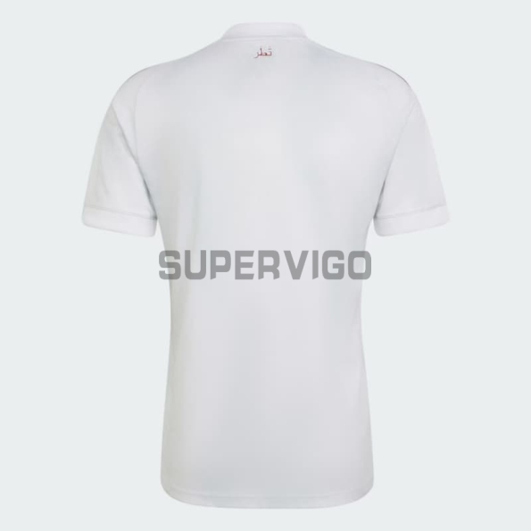 Camiseta Qatar Segunda Equipación Mundial 2026 Blanco