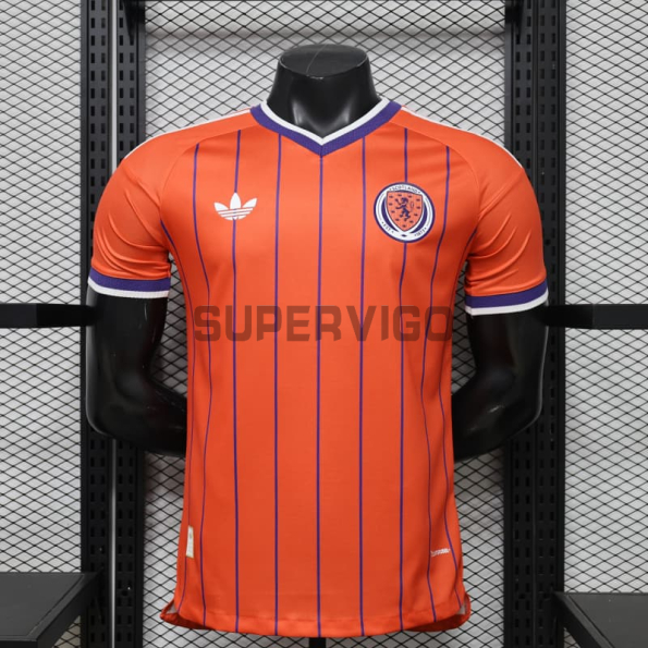 Camiseta Escocia Segunda Equipación Mundial 2026 Rosa (EDICIÓN JUGADOR)