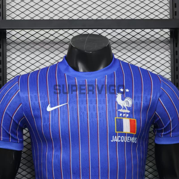 Camiseta Francia x Jacquemus 2026 Pre-Match Azul (EDICIÓN JUGADOR)