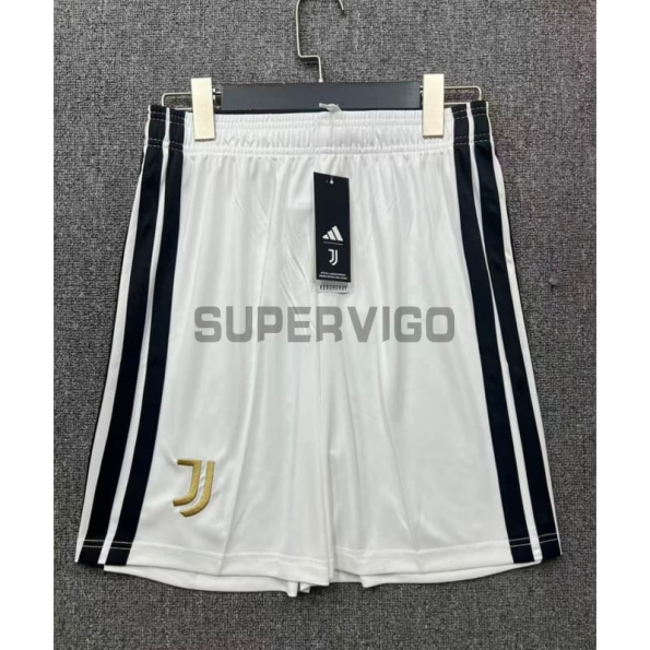 Pantalón Corto Juventus Primera Equipación 2026/2027 Blanco