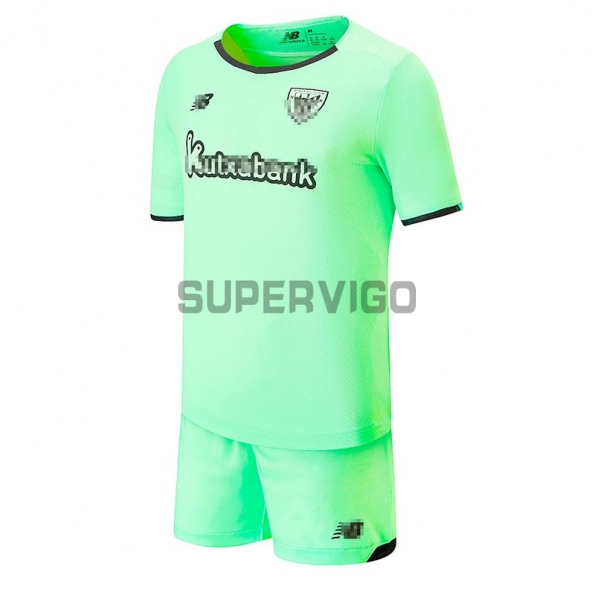 Camiseta Athlétic Bilbao Segunda Equipación 2021/2022 Niño Kit