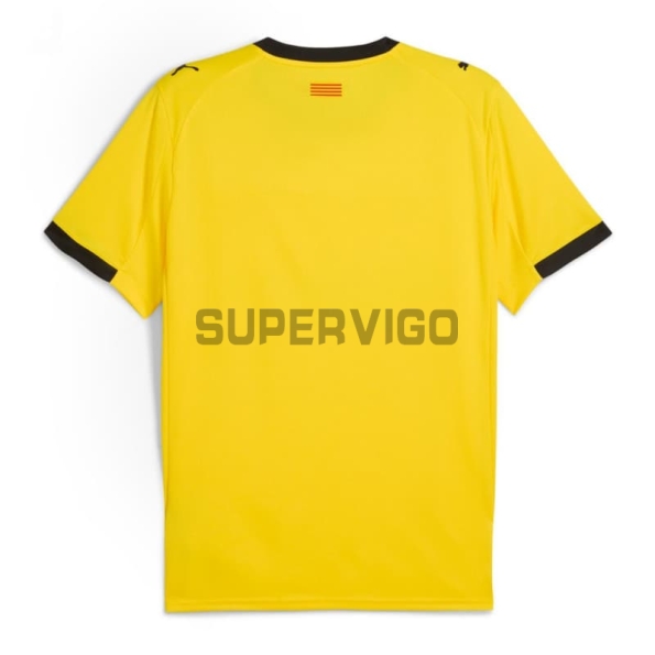 Camiseta Girona Segunda Equipación 2025/2026 Amarillo