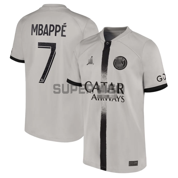 PSG Mbappé 7 Soccer Jersey Away 2022/2023