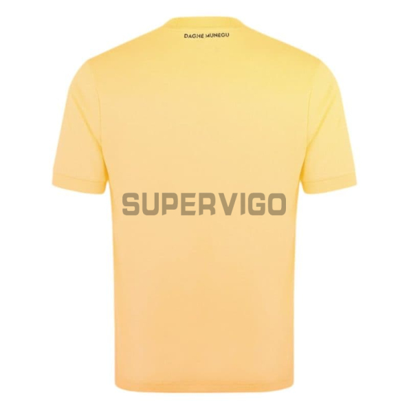 Camiseta Monaco Tercera Equipación 2025/2026 Amarillo Claro