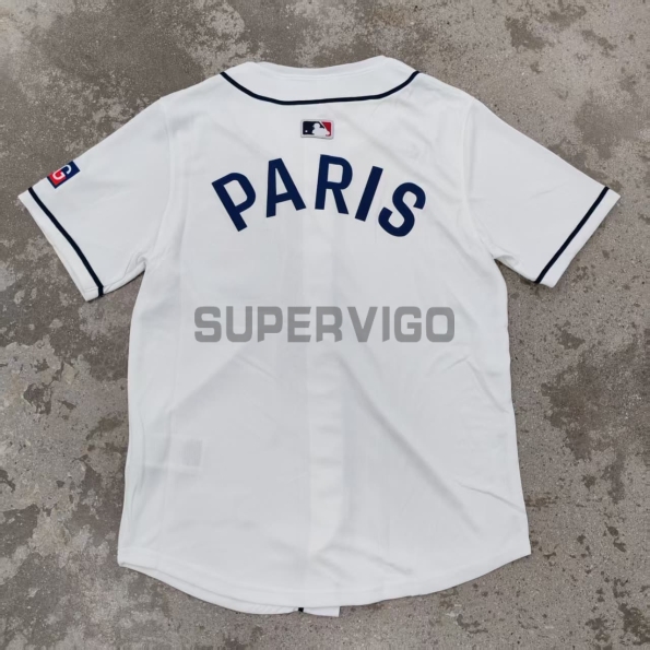 Camiseta PSG 2025/2026 Baseball Shirt Blanco