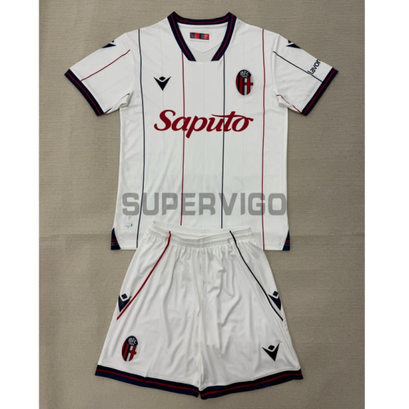 Camiseta Bologna Segunda Equipación 2025/2026 Blanco