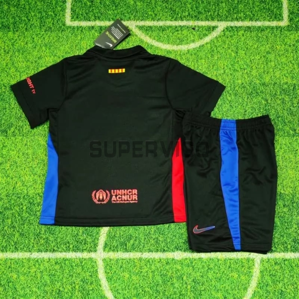 Camiseta Barcelona x Travis Scott Segunda Equipación 2024/2025 Niño Kit