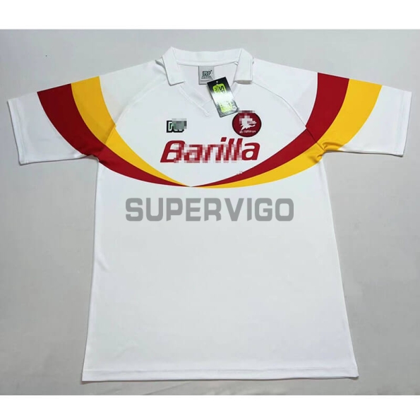 Camiseta AS Roma Segunda Equipación Retro 1990/91
