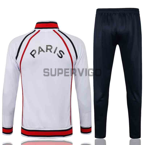 Chandal PSG 2021/2022 Jordan Cuello Alto Blanco | SuperVigo