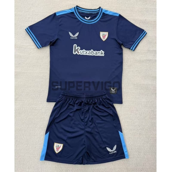 Camiseta Athletic de Bilbao Segunda Equipación 2025/2026 Azul Marino