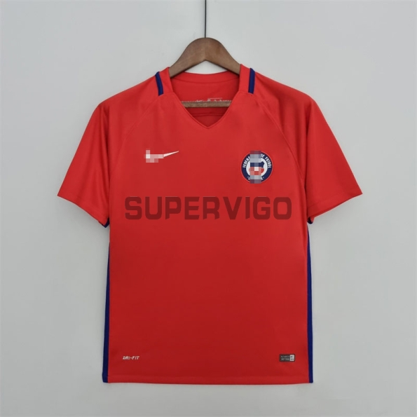 Camiseta Chile Primera Equipación Retro 2016/17