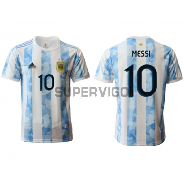 Maillot Argentine Messi 10 2021 2022 Domicile