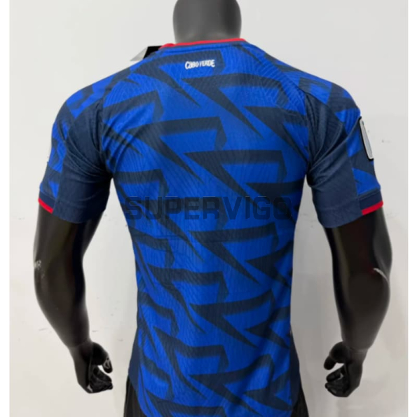 Camiseta Cabo Verde Primera Equipación Mundial 2026 Azul (EDICIÓN JUGADOR)