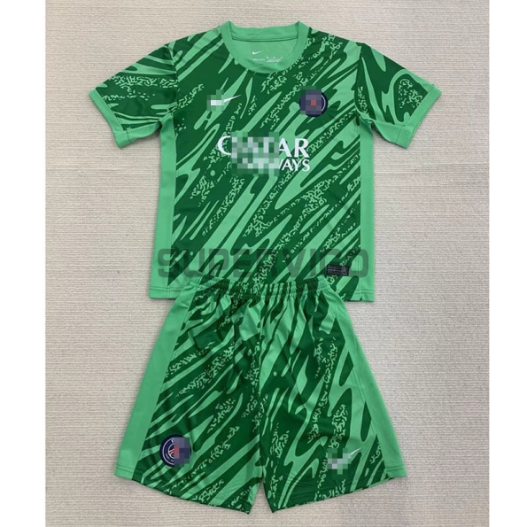 Camiseta De Portero PSG 2024/2025 Niño Kit Verde