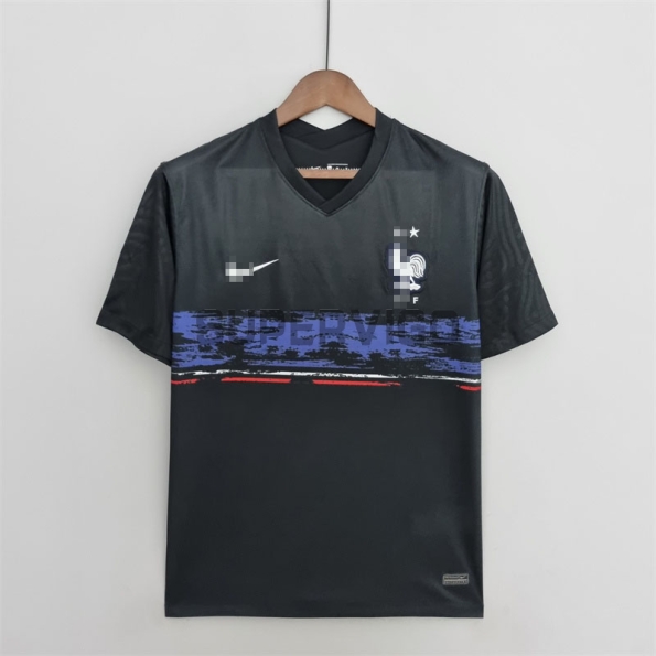 Maillot France 2022 Noir/Bleu