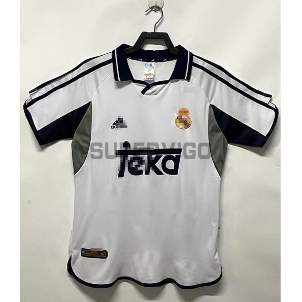 Camiseta Real Madrid Primera Equipación Retro 2000/01