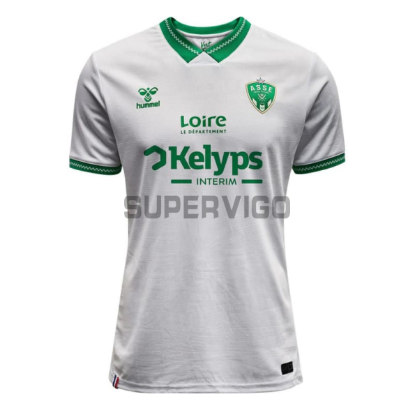 Camiseta Saint-Étienne Segunda Equipación 2025/2026 Blanco