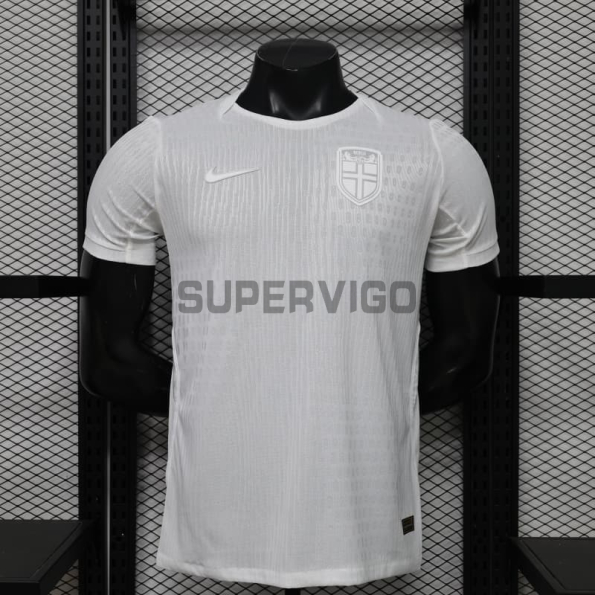 Camiseta Noruega Tercera Equipación Mundial 2026 Blanco (EDICIÓN JUGADOR)