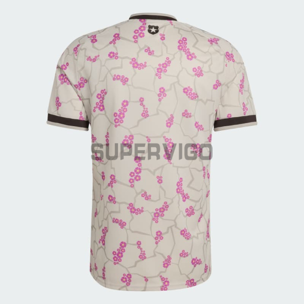 Camiseta Chile Segunda Equipación Mundial 2026 Beige/Rosa