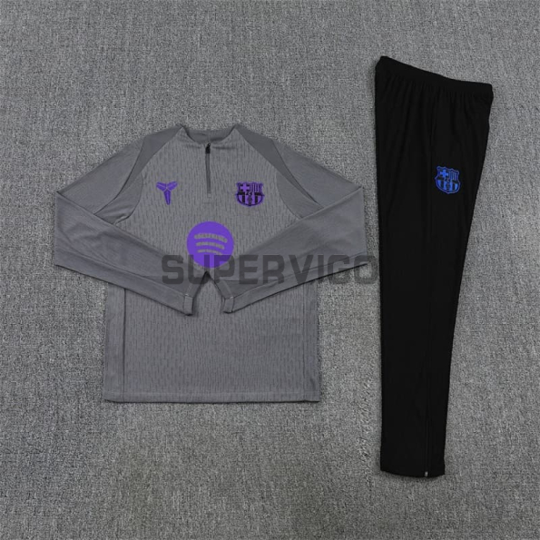 Sudadera De Entrenamiento Barcelona x Kobe Bryant 2025/2026 Kit Gris