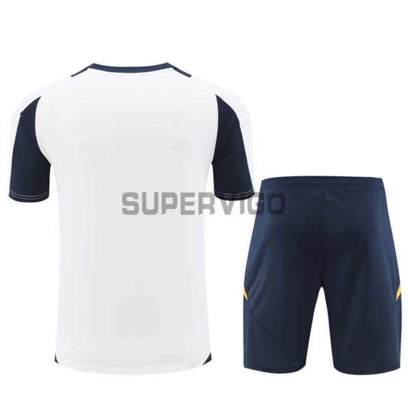 Camiseta de Entrenamiento Real Madrid 2024/2025 Kit Blanco/Naranja/Azul Marino