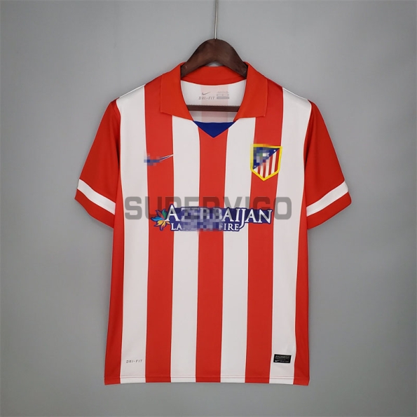 Camiseta Atletico de Madrid Primera Equipación Retro 2013/14
