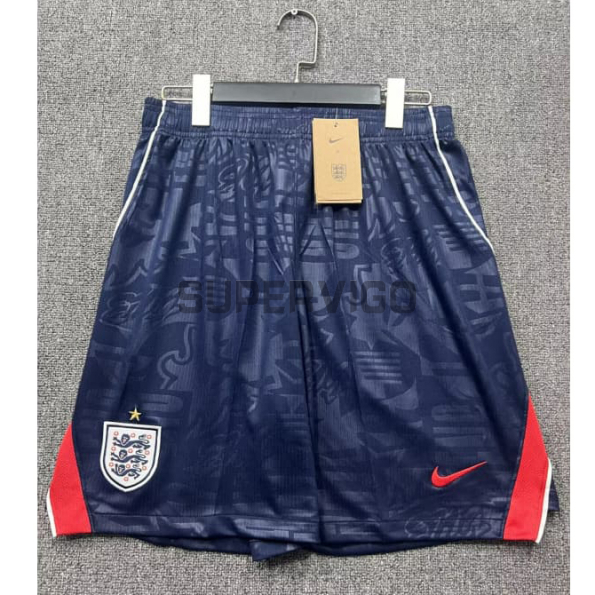 Pantalón Corto Inglaterra Segunda Equipación Mundial 2026 Azul Oscuro