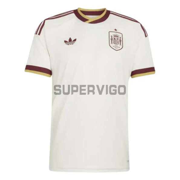Camiseta España Segunda Equipación Mundial 2026 Blanco