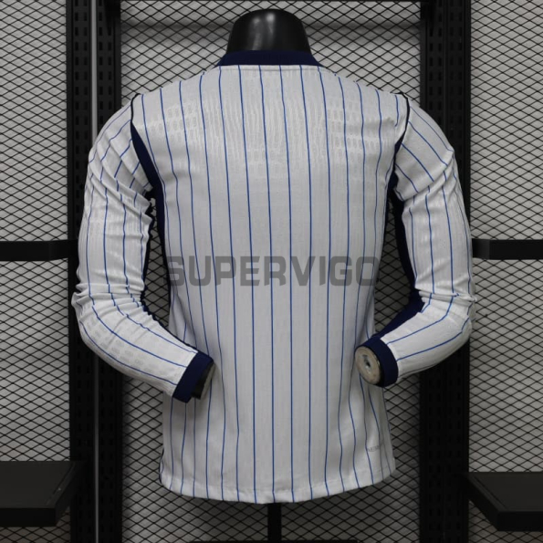 Camiseta Inter de Milan Segunda Equipación 2026/2027 ML Blanco (EDICIÓN JUGADOR)