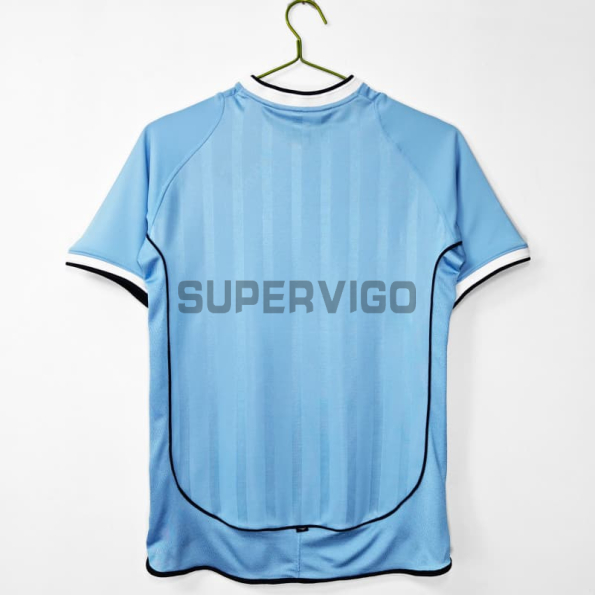 Camiseta Celta De Vigo Primera Equipación Retro 2001/02 Azul Claro