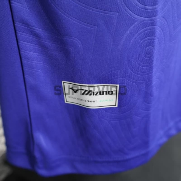 Camiseta Monaco Segunda Equipación 2025/2026 Azul/Dorado (EDICIÓN JUGADOR)