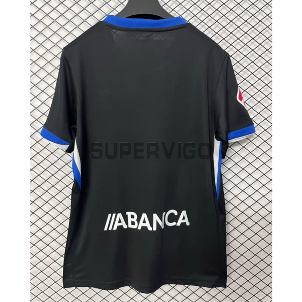 Camiseta Deportivo de La Coruña Segunda Equipación 2026/2027 Negro con Parche La Liga