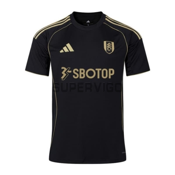 Camiseta Fulham F.C. Tercera Equipación 2025/2026 Negro
