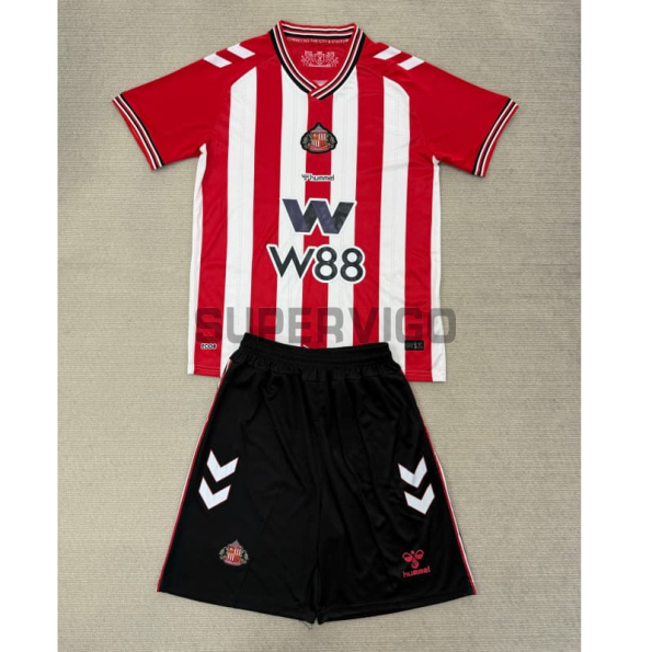 Camiseta Sunderland AFC Primera Equipación 2025/2026 Rojo/Blanco