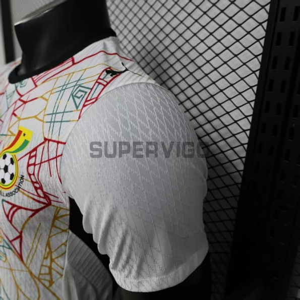 Camiseta Ghana Primera Equipación Mundial 2026 Blanco (EDICIÓN JUGADOR)