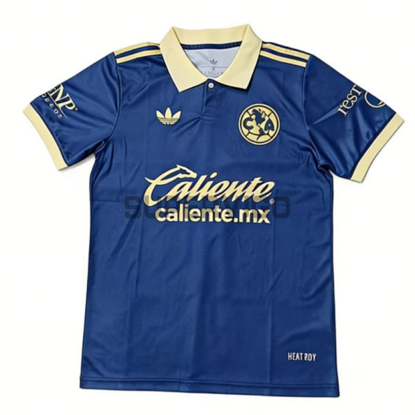 Camiseta Club America Segunda Equipación 2026/2027 Azul/Amarillo