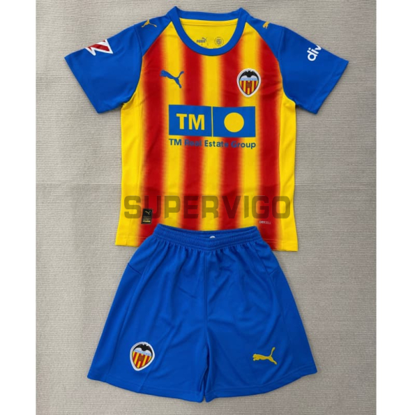 Camiseta Valencia 2025/2026 Tercera Equipación Amarillo/Rojo/Azul
