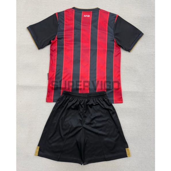 Camiseta AFC Bournemouth Primera Equipación 2025/2026 Rojo/Negro