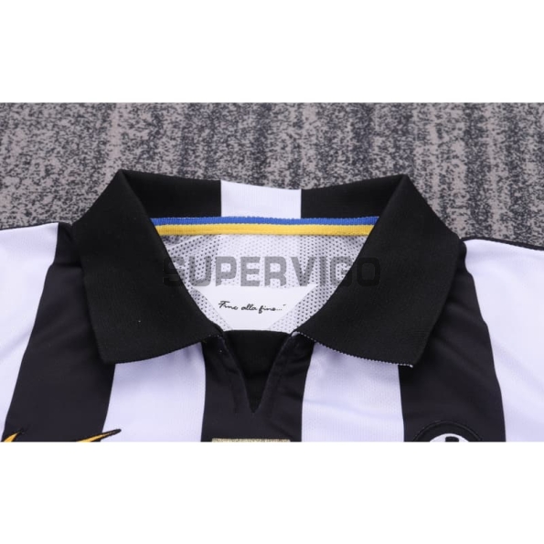 Camiseta Juventus Primera Equipación Retro 2014/15 Blanco/Negro Niño Kit