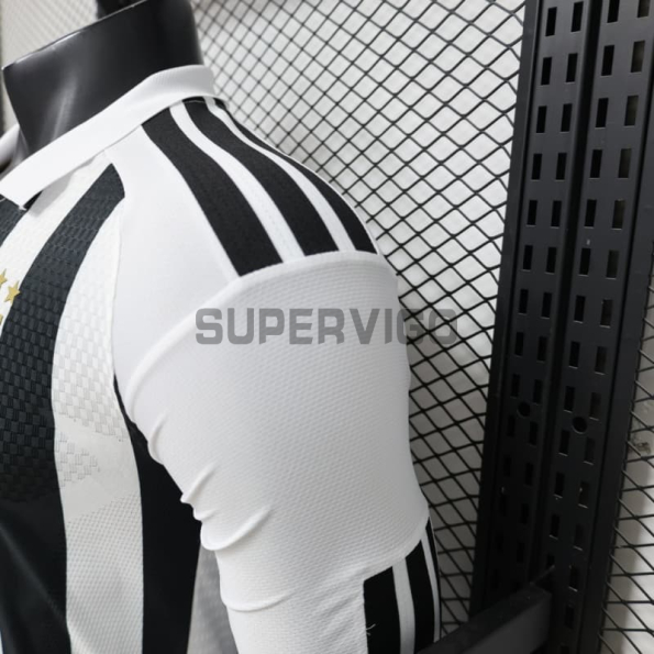 Camiseta Juventus Primera Equipación 2026/2027 ML Negro/Blanco (EDICIÓN JUGADOR)
