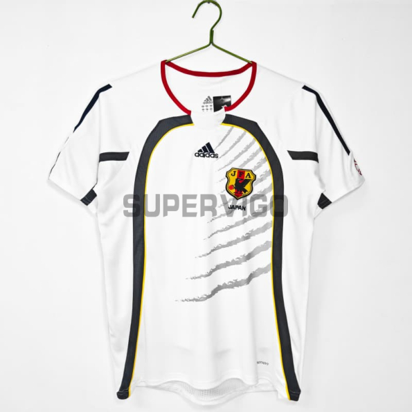 Camiseta Japón Segunda Equipación Retro 2006/07 Blanco