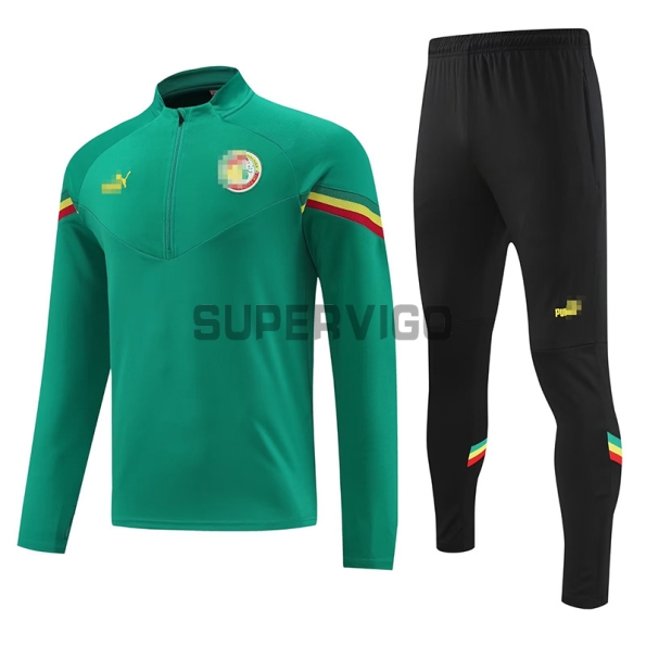 Sudadera De Entrenamiento Senegal 2022 Kit Verde