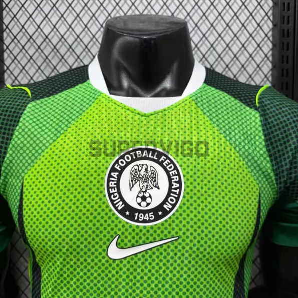 Camiseta Nigeria Primera Equipación Mundial 2026 Verde (EDICIÓN JUGADOR)