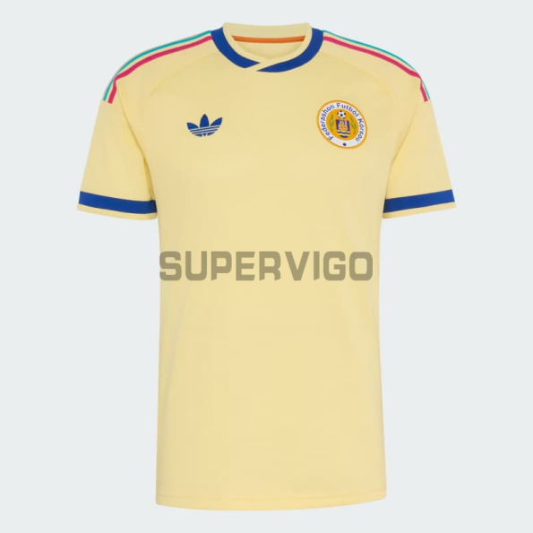 Camiseta Curacao Segunda Equipación Mundial 2026 Amarillo Claro