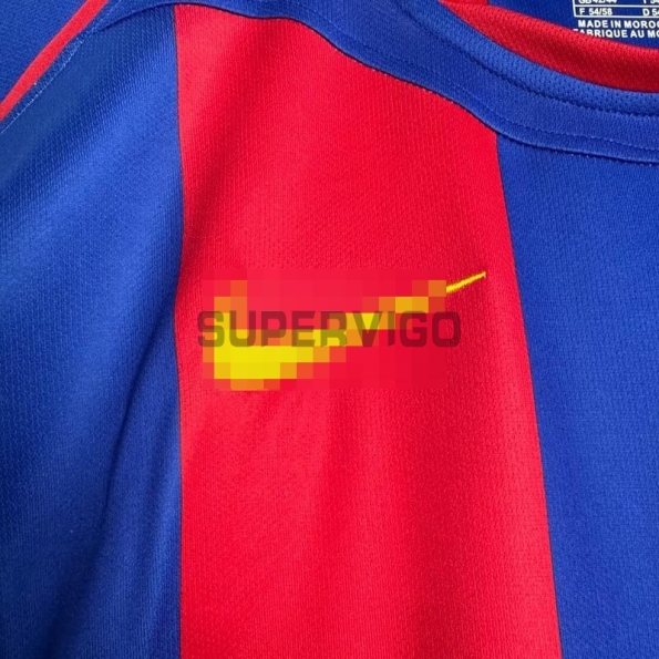 Camiseta Barcelona Primera Equipación Retro 2004/05