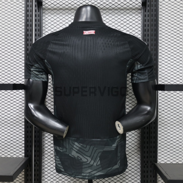 Camiseta de Portero Manchester United Primera Equipación 2026/2027 Negro (EDICIÓN JUGADOR)